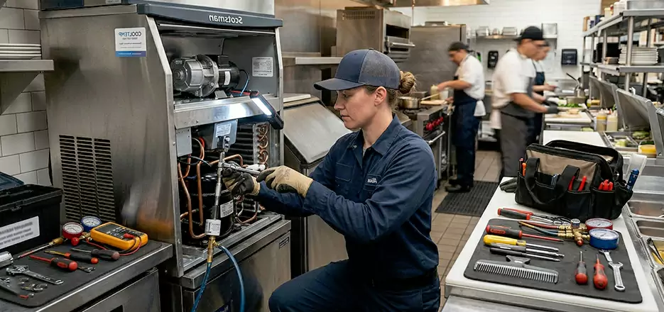 Industrial Ice Machine Maintenance in Canton